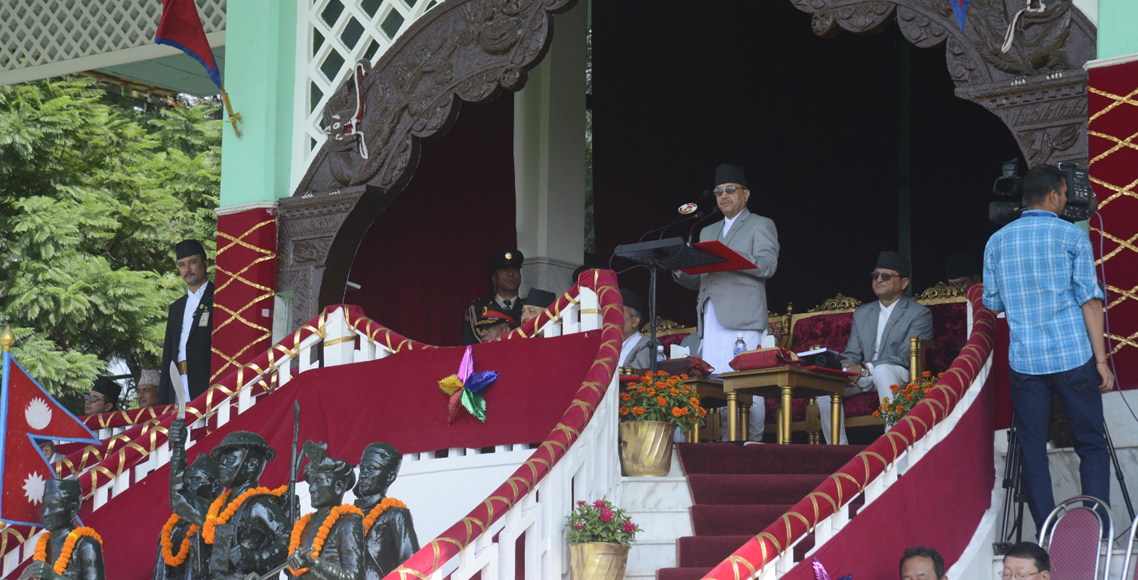 भ्रष्टाचार अन्त्य गरी देशमा सुशासन कायम गर्न सरकार प्रयासरत छ : कार्यवाहक प्रधानमन्त्री