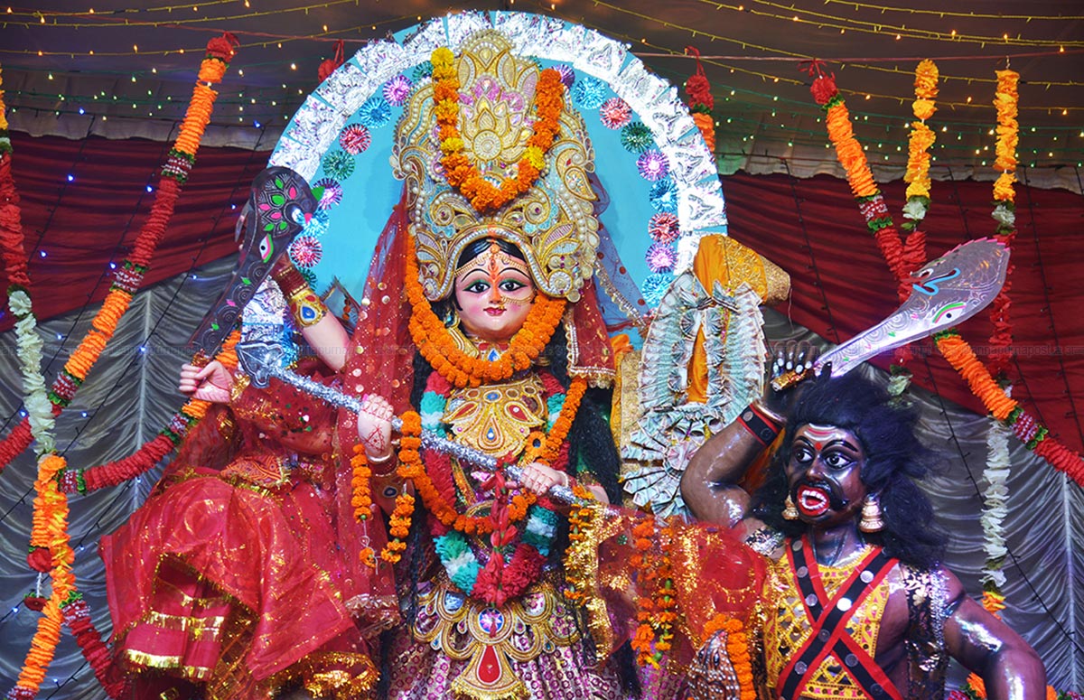 आज दसैंको आठौं दिन,   महाअष्टमी पर्व मनाइँदै