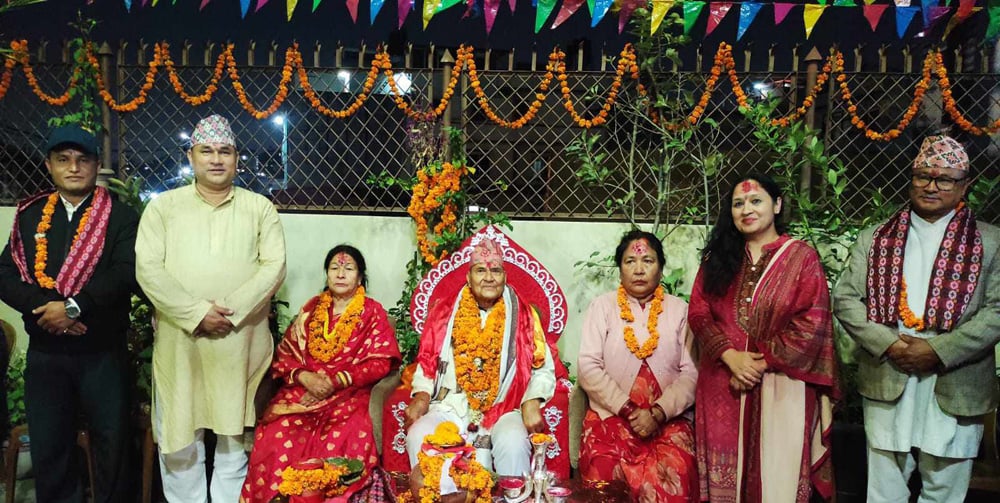 मुख्यमन्त्री शाहका बुवाको जन्मउत्सवमा मंगल– चन्द्रा –शान्ति अक्षय कोष स्थापना